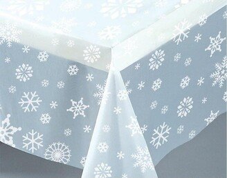 Unique Party Plastic Snowflake Party Table Cover