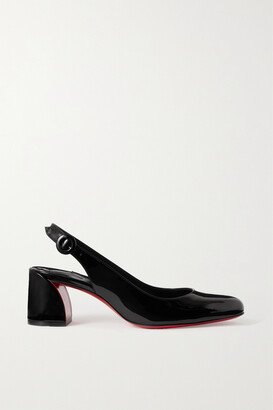 So Jane 55 Patent-leather Slingback Pumps - Black