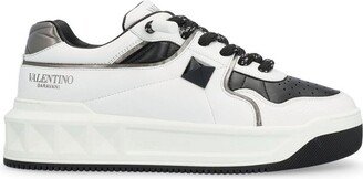 Garavani One Stud XL Lace-Up Sneakers