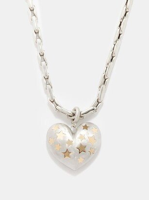 Heart 14kt White Gold Necklace