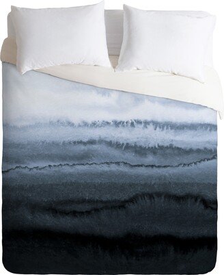 Monika Strigel Within The Tides Stormy Weather Grey Duvet Cover