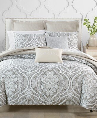 Damask Designs Amara Paisley 2-Pc. Duvet Cover Set, Twin, Created for Macy's