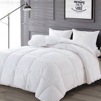 All-Season White Goose Down Warmth Duvet Insert Comforter