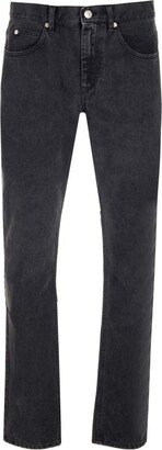 Faded-Effect Skinny Jeans