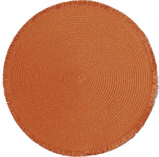 Benson Mills Fringed Round Placemat, Set of 4