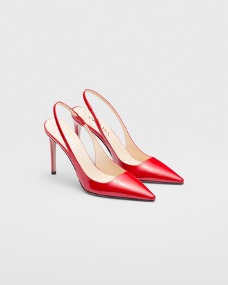 Patent Leather Slingbacks-AC