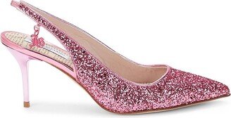 Glitter Slingback Pumps-AA