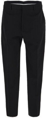 OW-Embroidered Straight Leg Trousers