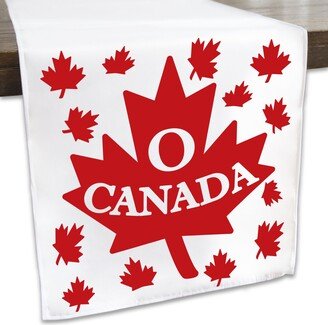 Canada Day - Canadian Party Dining Tabletop Decor Cloth Table Runner 13 X 70 Inches