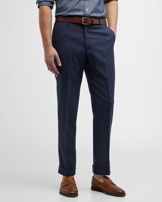 Sid Mashburn Men's Wool Dress Trousers