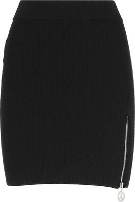 M05CH1N0 Jeans Viscose Skirt