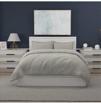 Crossed Matelasse 3 Piece Comforter Set