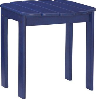 Blue Indoor Outdoor Jayde Adirondack End Table