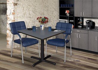 Regency Coda 42 Square Breakroom Table- Grey