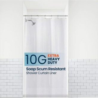 Liba 10g Peva Shower Curtain Bathroom