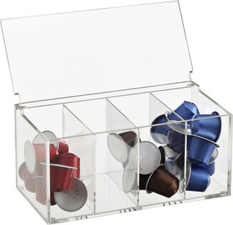 Acrylic Divided Capsule Box for Nespresso