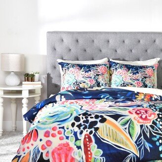 Stephanie Corfee Night Bloomers Duvet Cover