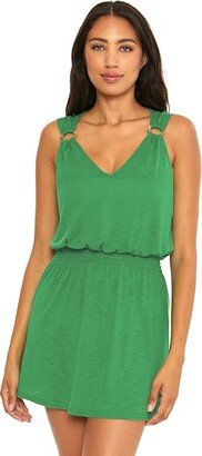 Breezy Basics Ring Dress Cover-Up (Grass) Women's Swimwear