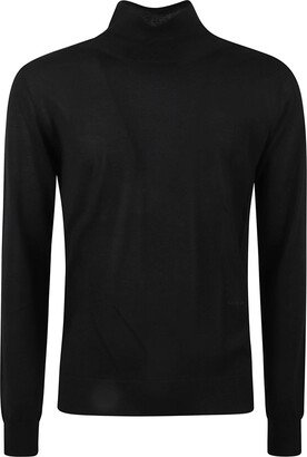 Roll Neck Plain Pullover