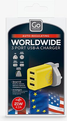 Yellow Design Go Worldwide Usb Charger