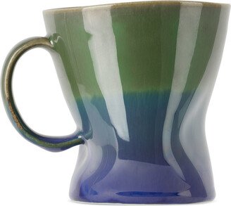 SGW Lab Green & Blue Distortion Mug