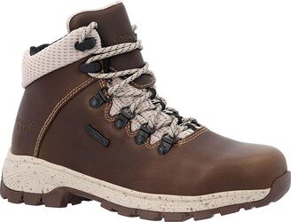 Eagle Trail Alloy Toe Hiker (Dark Brown) Women's Shoes