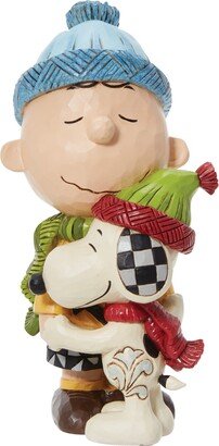 Jim Shore Snoopy & Charlie Brown Hugging
