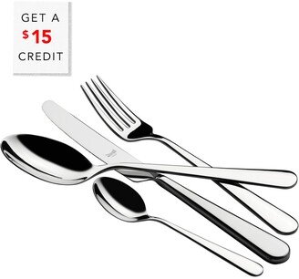 24Pc Flatware Set With $15 Credit-AB