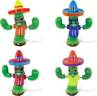 Cool Cactus Refrigerator Bobble Magnets Set of 4