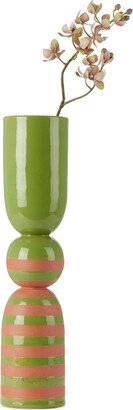 Green Sanita Double Vase