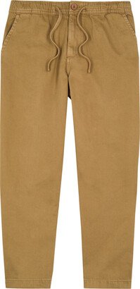 Kurt Cropped Cotton-twill Trousers-AA