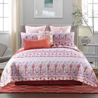 Amber Cotton Quilt and Pillow Sham Set