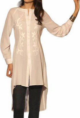 Roja Collection Tuxedo Blouse In White