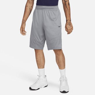 Men's Icon Dri-FIT 11 Basketball Shorts in Grey