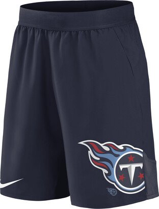 Men's Dri-FIT Stretch (NFL Tennessee Titans) Shorts in Blue-AA