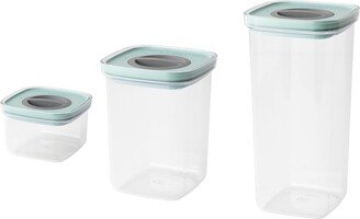 Leo 3Pc Smart Seal Food Container Set