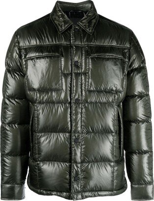 Quilted Padded Coated Jacket