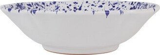 Amalfitana Aqua Splatter Serving Bowl 12