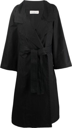 Veronique Leroy Belted Double-Breasted Trench