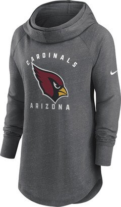 Women's Team (NFL Arizona Cardinals) Pullover Hoodie in Grey