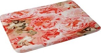 Fiona Floral Memory Foam Bath Mat