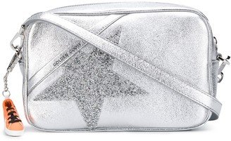 Star crystal-embellished crossbody bag