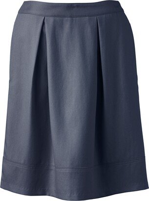 Women's School Uniform Pleated Skort Top of Knee