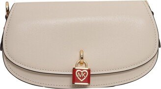 Logo Charm Chain Linked Crossbody Bag