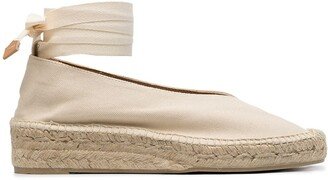 Gea wedge-ballet espadrilles