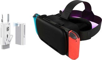 Bolt Axtion Vr Headset Designed for Nintendo Switch & Switch Oled Console with Adjustable Lens for a Virtual Reality Gaming Experience and for Labo Vr - B