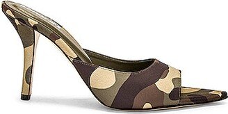 X Pernille Teisbaek Pointed Mule in Green