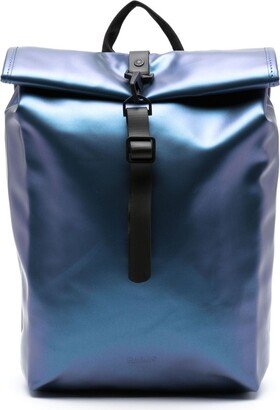 mini Rolltop logo-debossed backpack