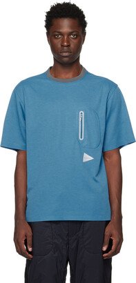 Blue Zip Pocket T-Shirt