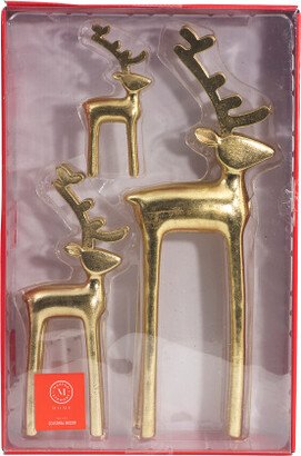 Set Of 3 Resin Deer Set